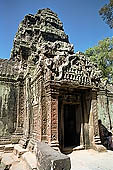 Ta Prohm temple - the south-west courtyard within the third and second enclosure